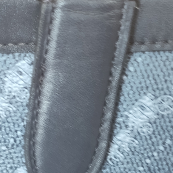 Coach (C4061) Medium Denim Diagonal Horse Carriage Print Coated Canvas Tote Bag - Picture 13 of 16